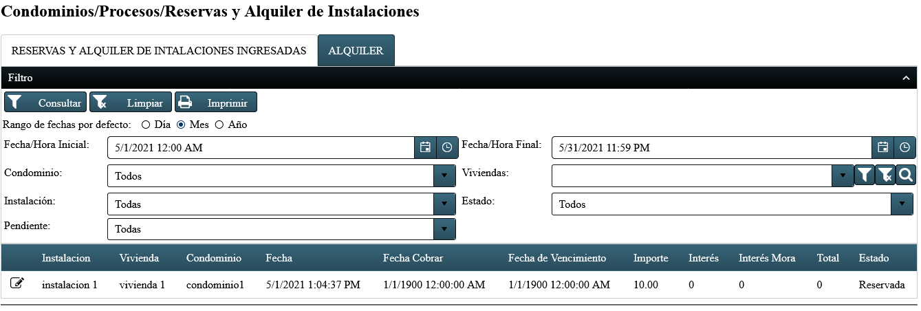 OCEN Cno Reservas de Instalaciones